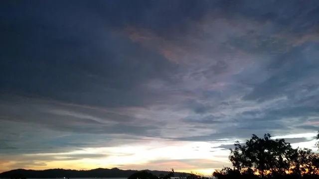 zonsondergang, biotechnologische research institute, kota kinabalu, borneo, natuur, blauw research. Rapportage over reclame-effect: opzet, normen en presentatie